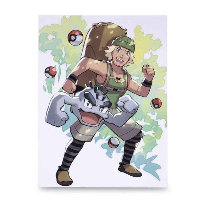 Pokémon Trainers: Hiker Canvas Wall Art