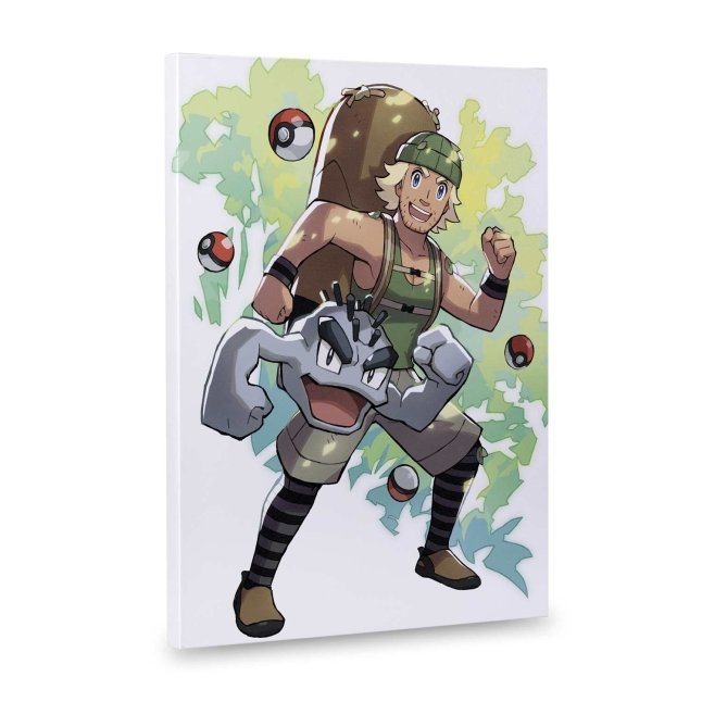Pokémon Trainers: Hiker Canvas Wall Art