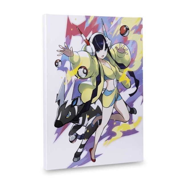Pokémon Trainers: Elesa Canvas Wall Art