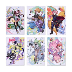 Pokémon Trainers Posters (Set A) (6-Pack)