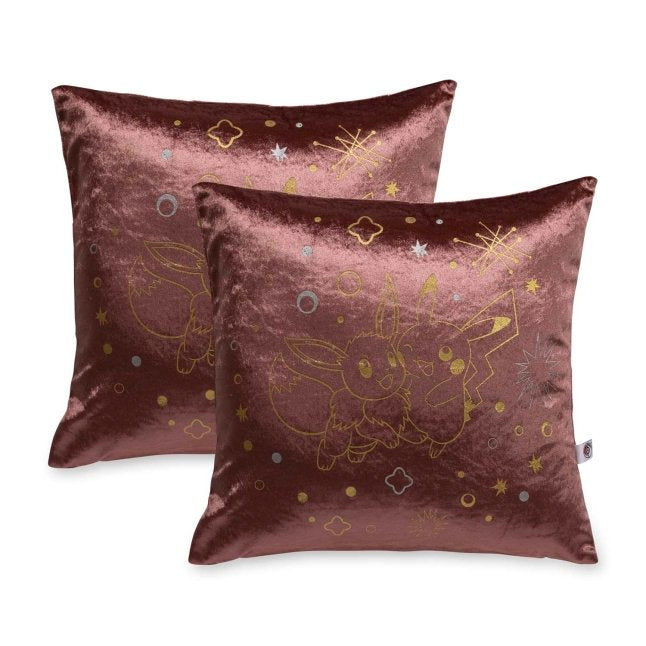 Pokémon Winter Wonders Red Throw Pillow Covers (2-Pack)