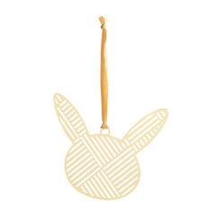Pikachu Pokémon Winter Wonders Flat Brass Ornaments (6-Pack)
