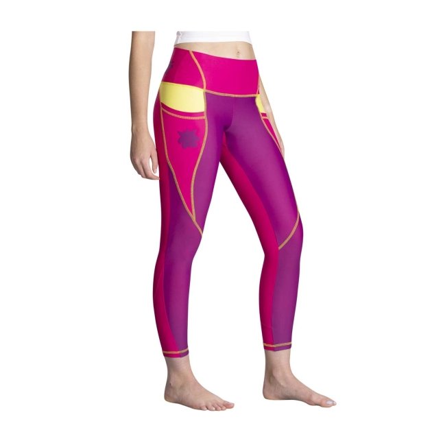 Gengar Purple 7/8 Length Leggings - Adult