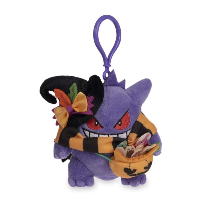 Gengar Pokémon Spooky Festival Plush Key Chain
