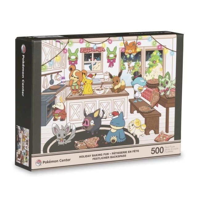 Holiday Baking Fun Pokémon Puzzle (500 Pieces)
