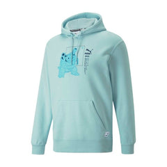 PUMA × Pokémon: Blastoise Light Aqua Fleece Pullover Hoodie - Adult