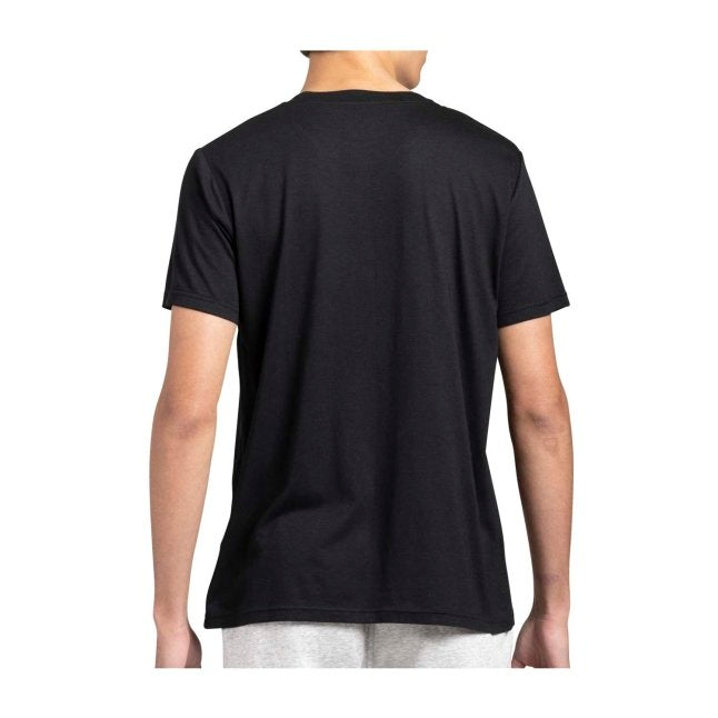 Pikachu & Yamper Electric Pals Black Relaxed Fit Crew Neck T-Shirt - Men