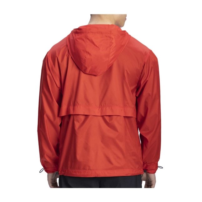 Team Rocket HQ Collection Red Packable Pullover Anorak Jacket - Adult