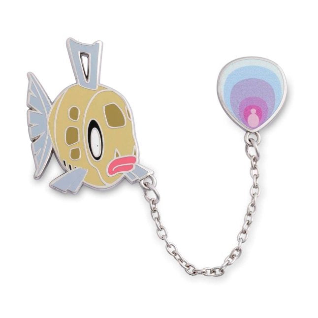 Feebas with Prism Scale Pokémon Held Item Pin