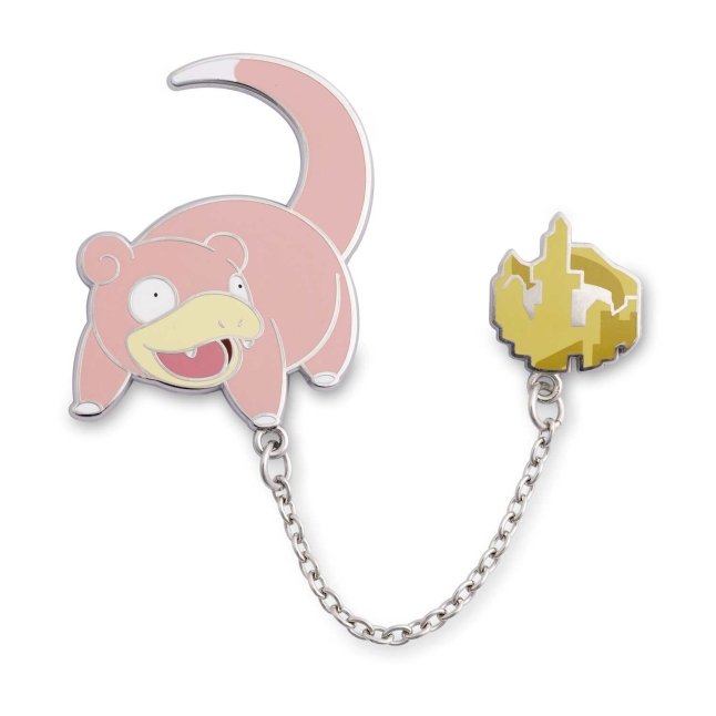 Slowpoke with King's Rock Pokémon Held Item Pin