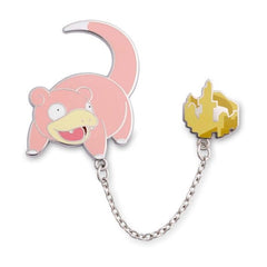 Slowpoke with King's Rock Pokémon Held Item Pin