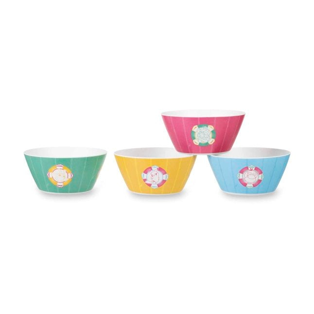 Pokémon Summer Days Snack Bowls (4-Pack)