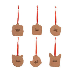 Pokémon Holiday Ceramic Cookie Ornaments (6-Pack)