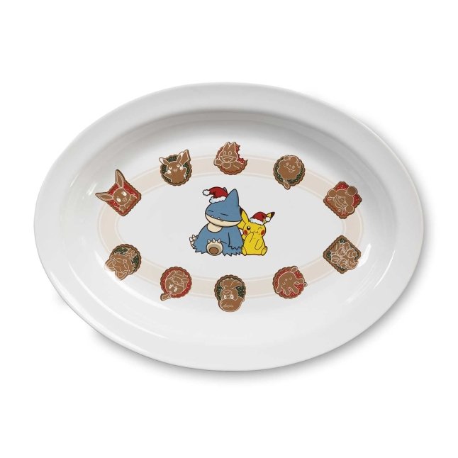 Pikachu & Munchlax Pokémon Holiday Cookie Plate
