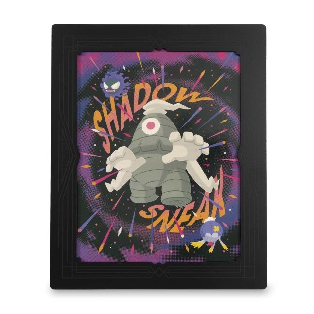 Dusclops Cinema Scares Metal Wall Art