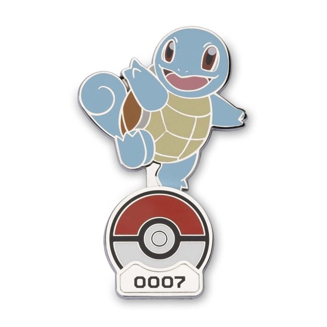 Pokémon Gallery Pins: Squirtle Standing Pin