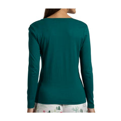 Wintergreen Snorlax Scoop Neck Long-Sleeve T-Shirt - Women