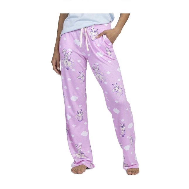 Pokémon Charming Expressions Pink Lounge Pants - Women