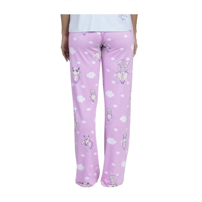 Pokémon Charming Expressions Pink Lounge Pants - Women