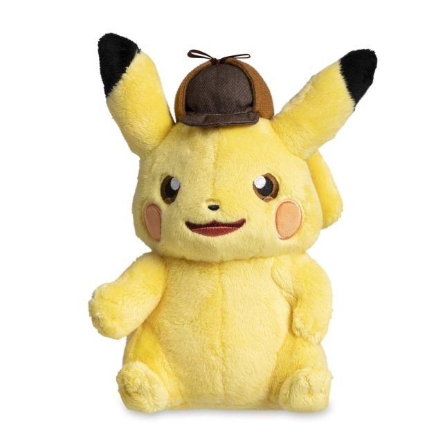 Detective Pikachu Returns: Detective Pikachu Plush - 8 ¼ In.