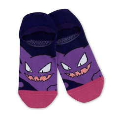 Gastly, Haunter & Gengar Terrifying Trio No-Show Socks (3 Pairs) (One Size-Adult)