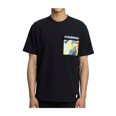 Pikachu Mix Pokémon Lounge Black T-Shirt - Men
