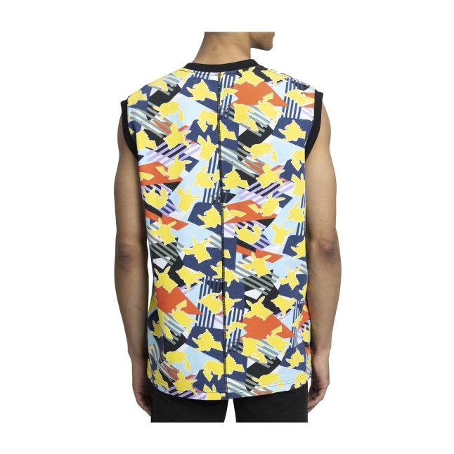 Pikachu Mix Pokémon Lounge Black Tank Top - Men