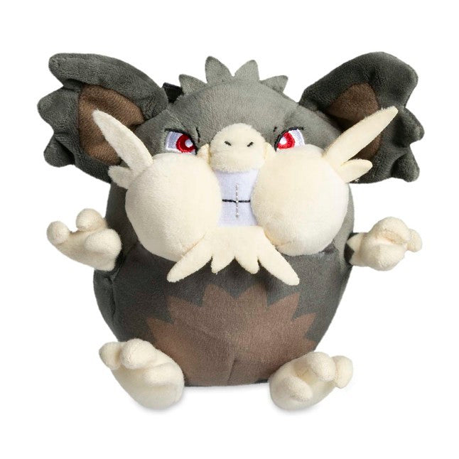 Alolan Raticate Sitting Cuties Plush - 6 ¾ In.