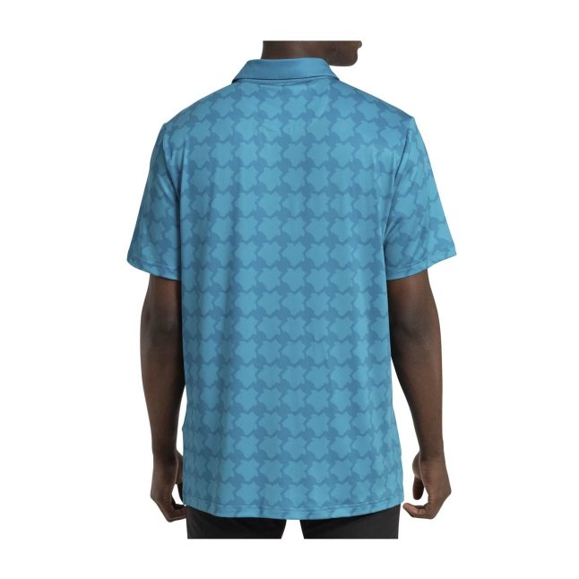 Snorlax Pokémon Clubhouse Blue Polo Shirt - Men
