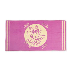 Pikachu Pokémon Lazy Summer Pink Beach Towel