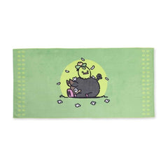 Lechonk & Smoliv Pokémon Lazy Summer Beach Towel