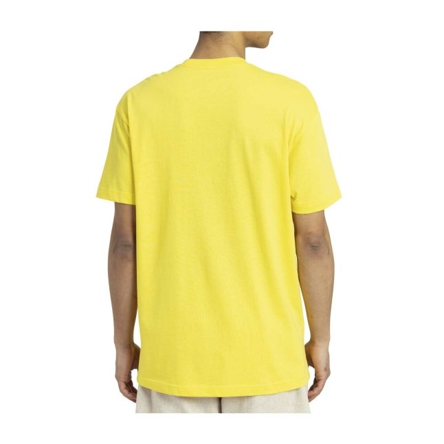 Ditto Pokémon Lazy Summer Yellow Relaxed Fit Crew Neck T-Shirt - Adult