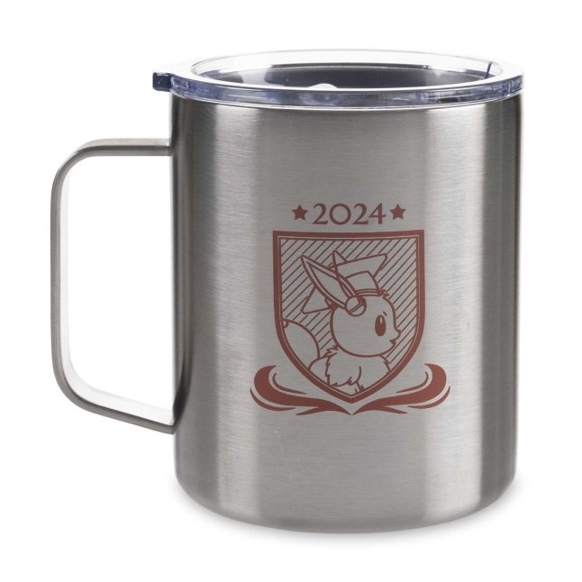 Graduation Pikachu & Eevee 14 oz. Insulated Mug