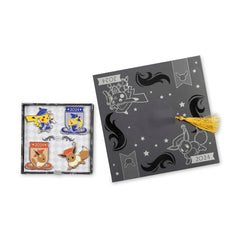 Graduation Pikachu & Eevee 2024 Pokémon Pin Box Set (4-Pack)