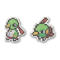Natu & Xatu Pokémon Pixel Pins (2-Pack)