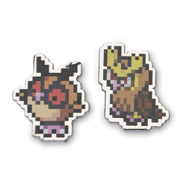 Hoothoot & Noctowl Pokémon Pixel Pins (2-Pack)