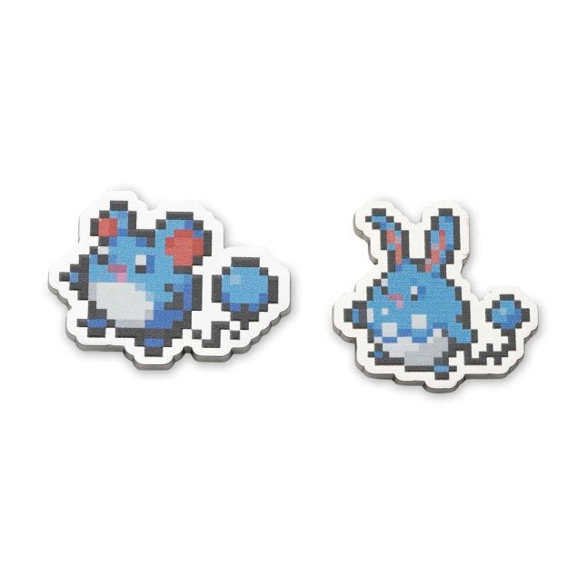 Marill & Azumarill Pokémon Pixel Pins (2-Pack)