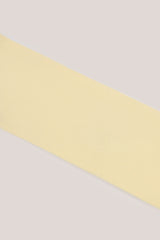 Modal Ribbed Headband in Buttercream Yellow